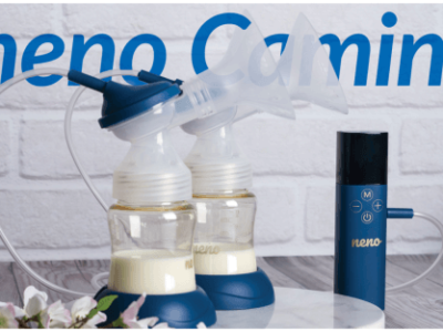 Podwójny elektroniczny bezprzewodowy laktator Neno Camino