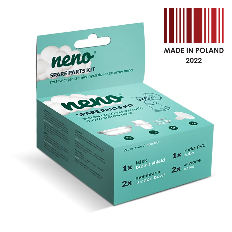 Zestaw akcesoriów do laktatora neno