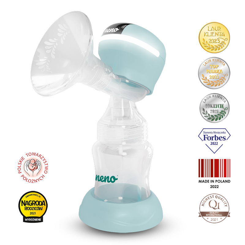 3- fazowy bezprzewodowy laktator elektroniczny Neno Angelo