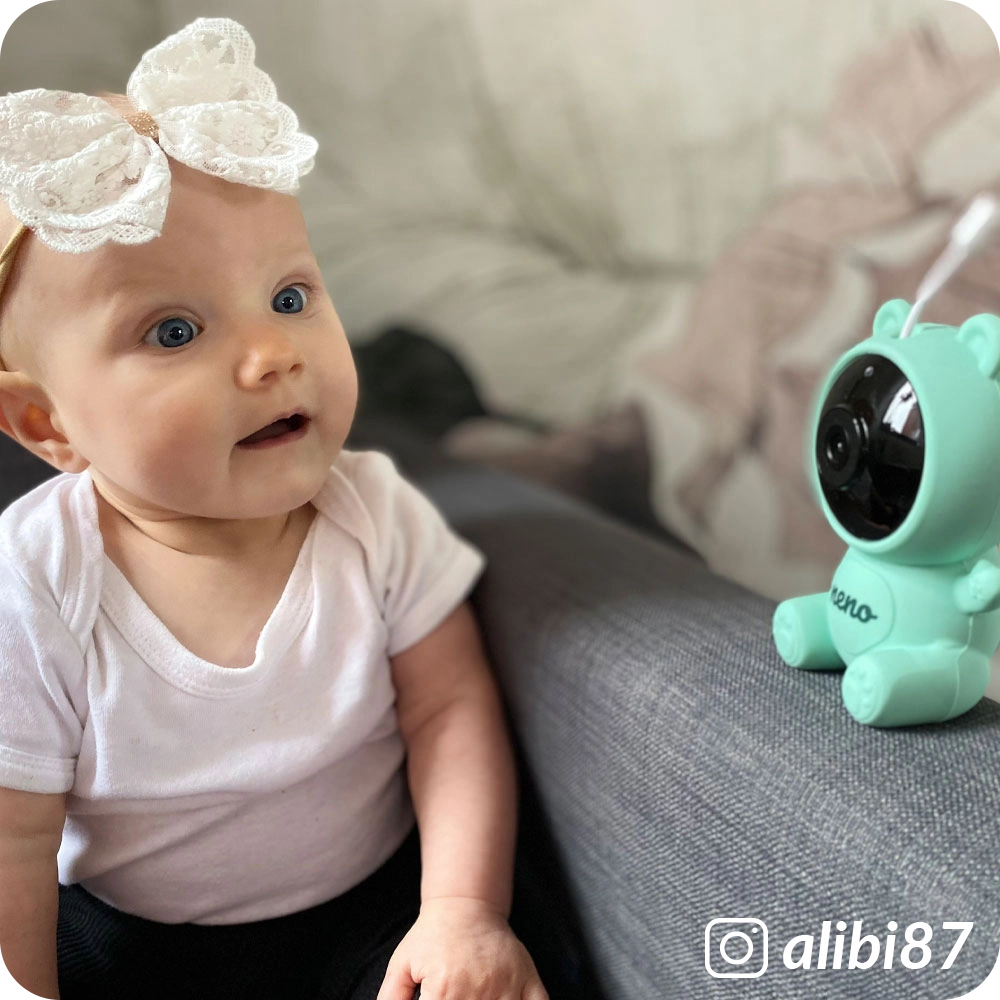 córka alibi87 i niania elektroniczna Neno Lui dziecko obserwowane przez Neno Lui