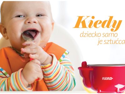 Sztućce dla dzieci do samodzielnego jedzenia