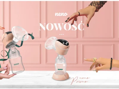 Pojedynczy laktator elektroniczny Neno Primo