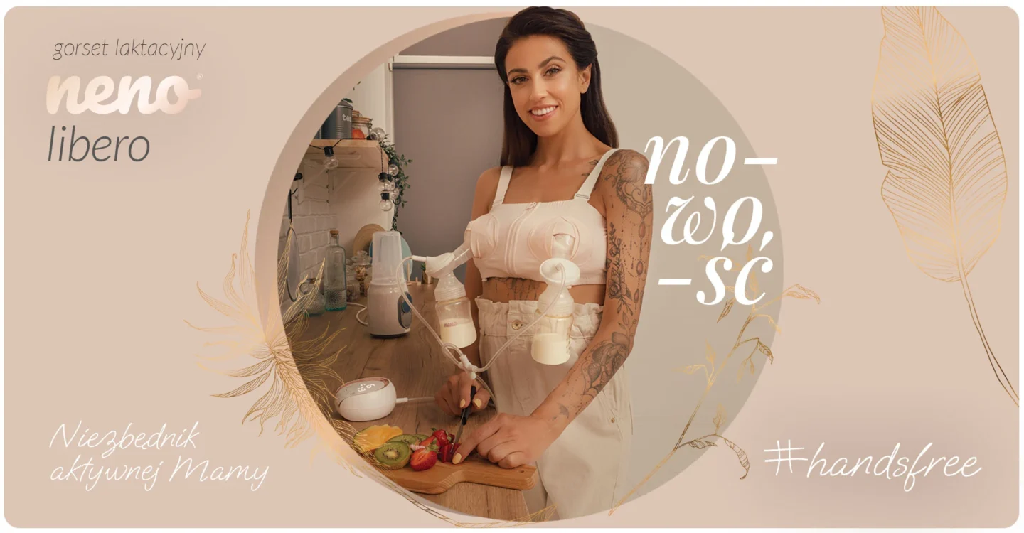 Neno pas do odciągania mleka