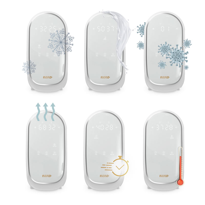 Sterylizator podgrzewacz do butelek 6w1 Neno Lindo