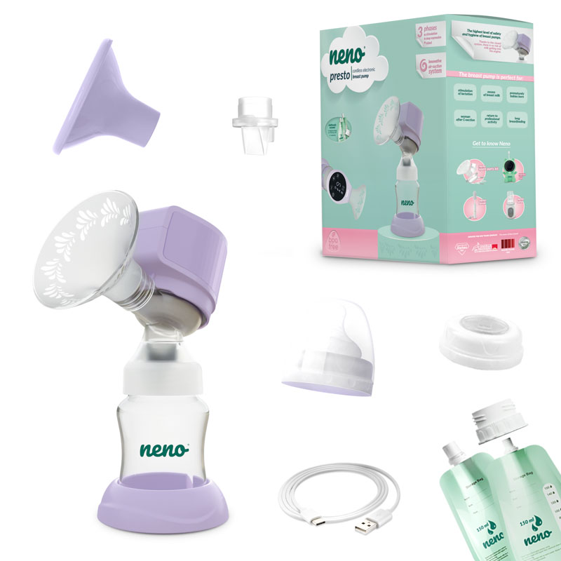 Three-phase cordless breast pump Neno Presto - Image 8