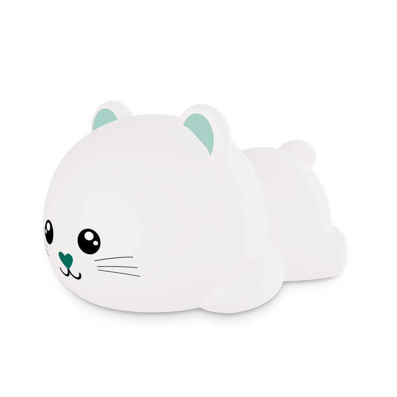 Kitty - silikonowa lampka nocna dla dzieci