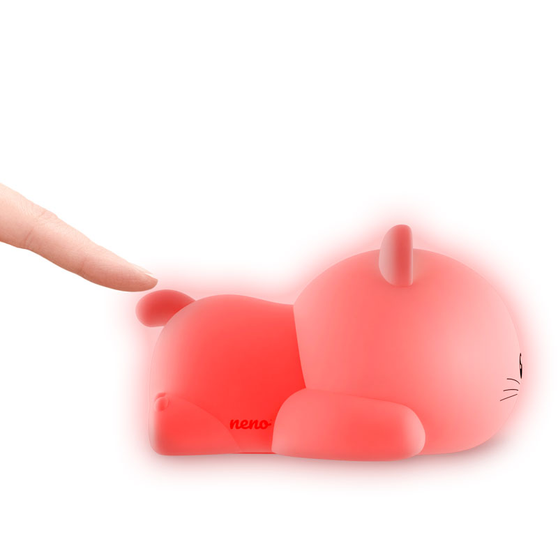 Kitty - silikonowa lampka nocna dla dzieci