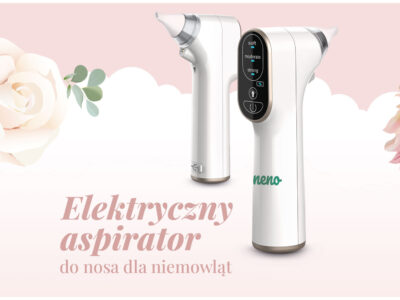 Elektryczny aspirator do nosa dla niemowląt