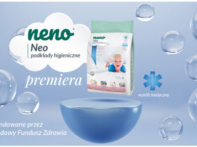 Superchłonne i wytrzymałe podkłady higieniczne Neno Neo