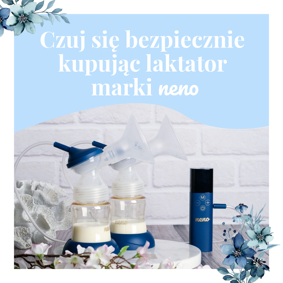 Wsparcie od Neno - czuj się bezpiecznie kupując laktator marki neno