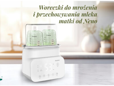 Woreczki do mrożenia i przechowywania mleka matki od Neno