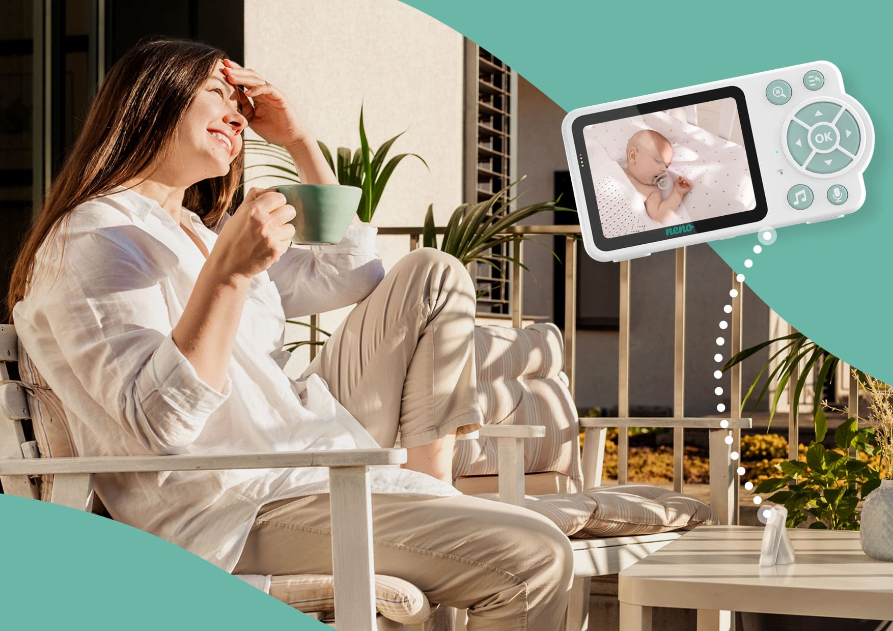 3 mozliwości montazu kamerki Bambino