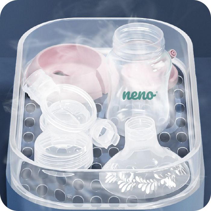 sterilization of breast pump components