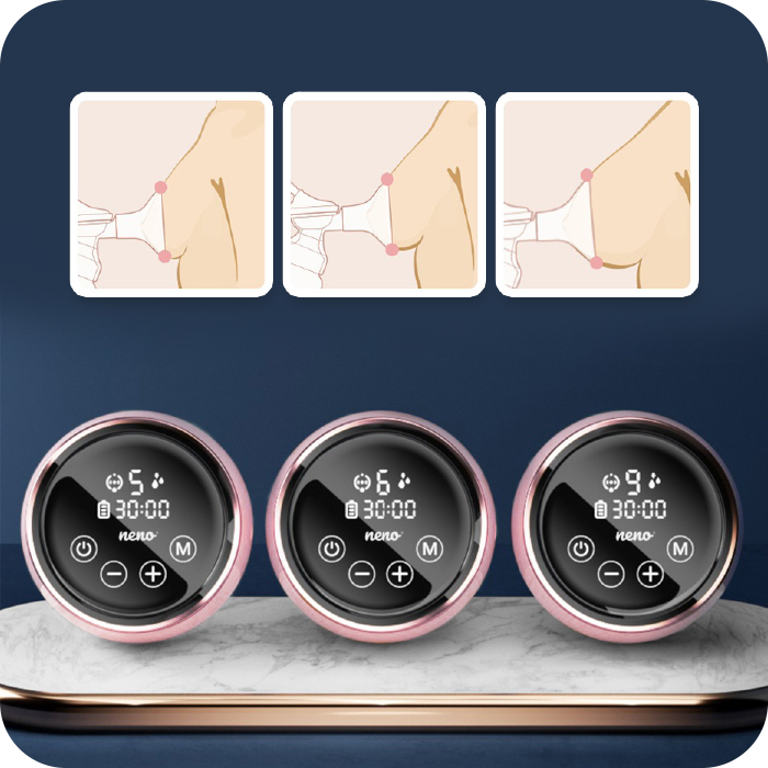 neno Bella breast pumps flow chart