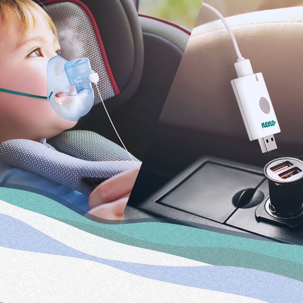 Neno Bene ładowane w aucie w tle małe dziecko
