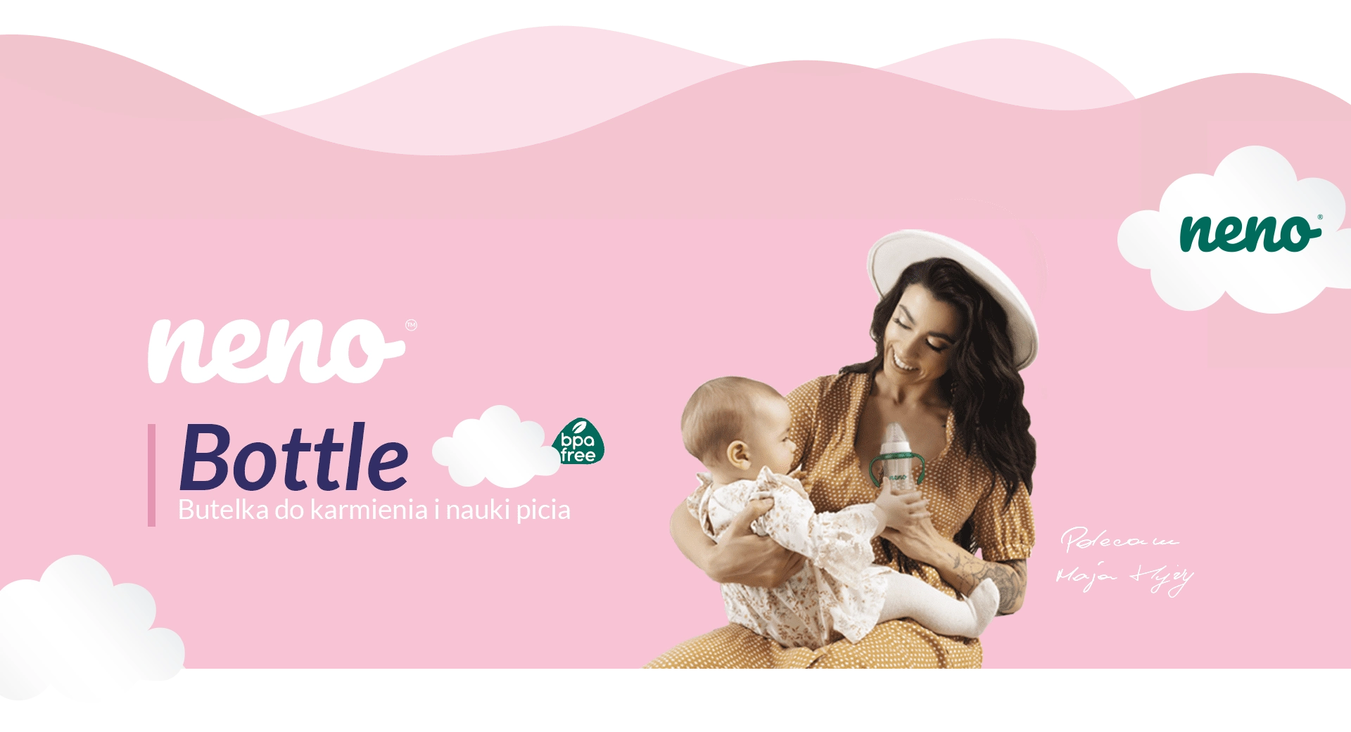 Maja Hyży trzyma Neno Bella Twin