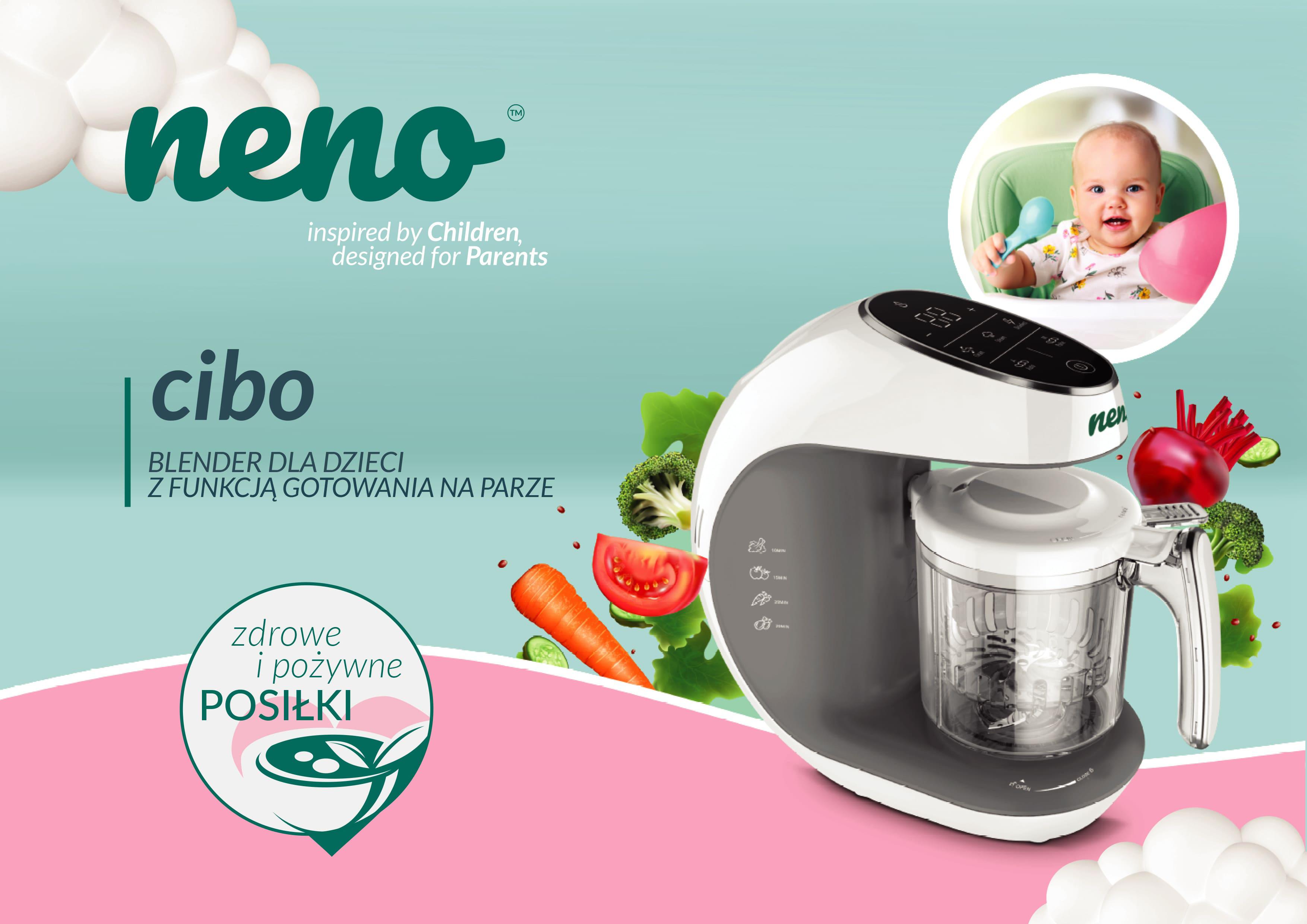 parowar i blender dla niemowląt