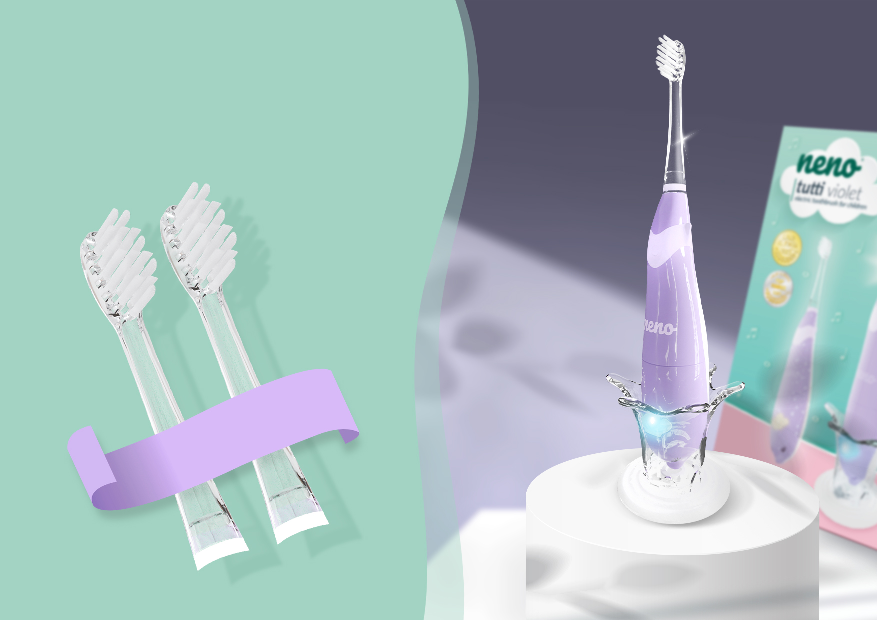 szczoteczka fioletowa Neno Tutti