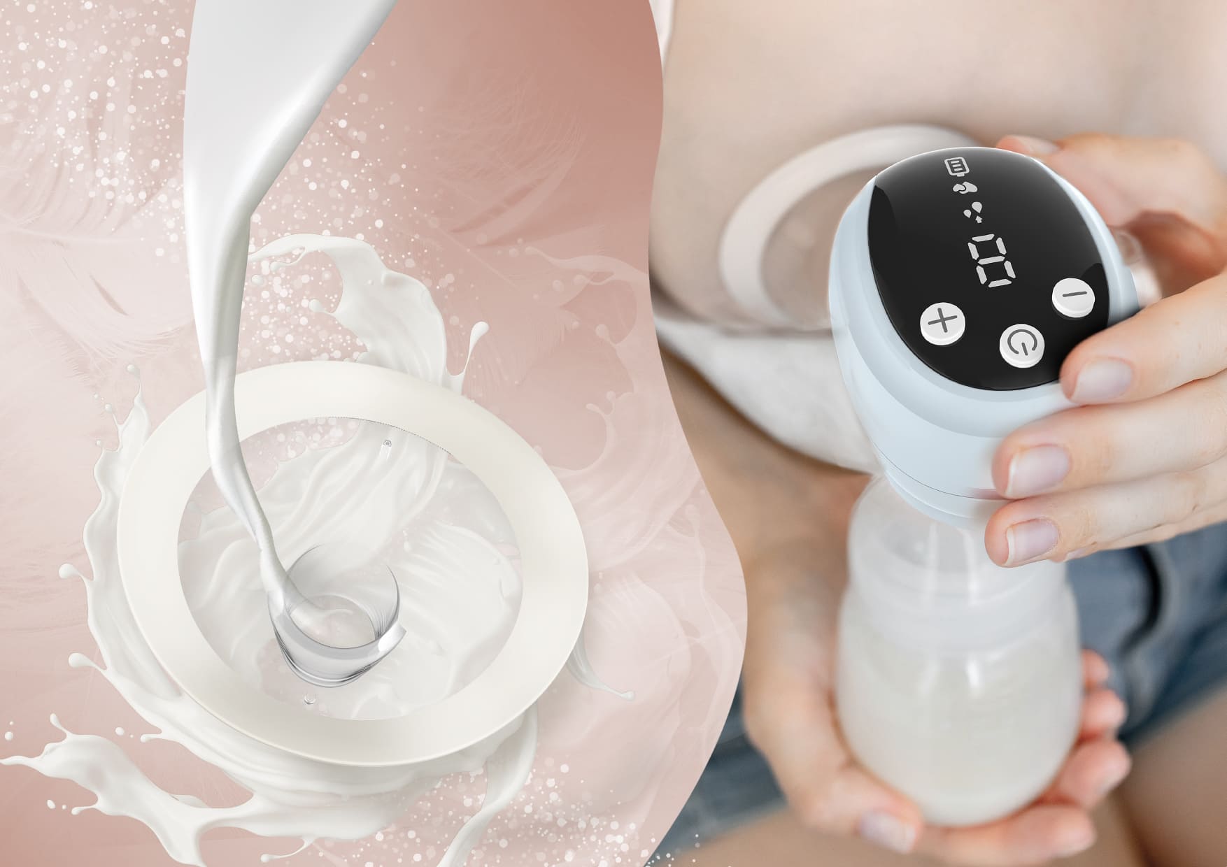 Neno Lejek z tworzywa z łącznkiem do laktatorów Neno