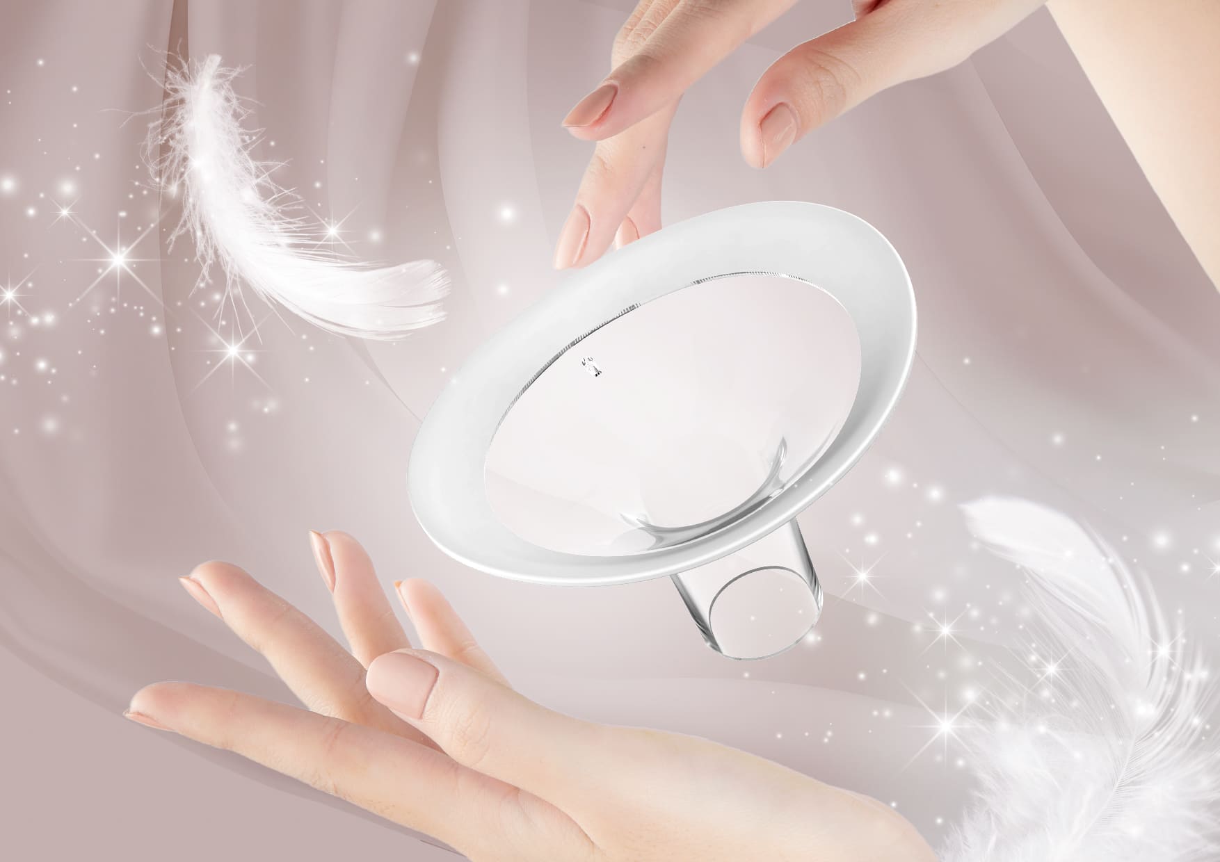 Neno Lejek z tworzywa z łącznkiem do laktatorów Neno