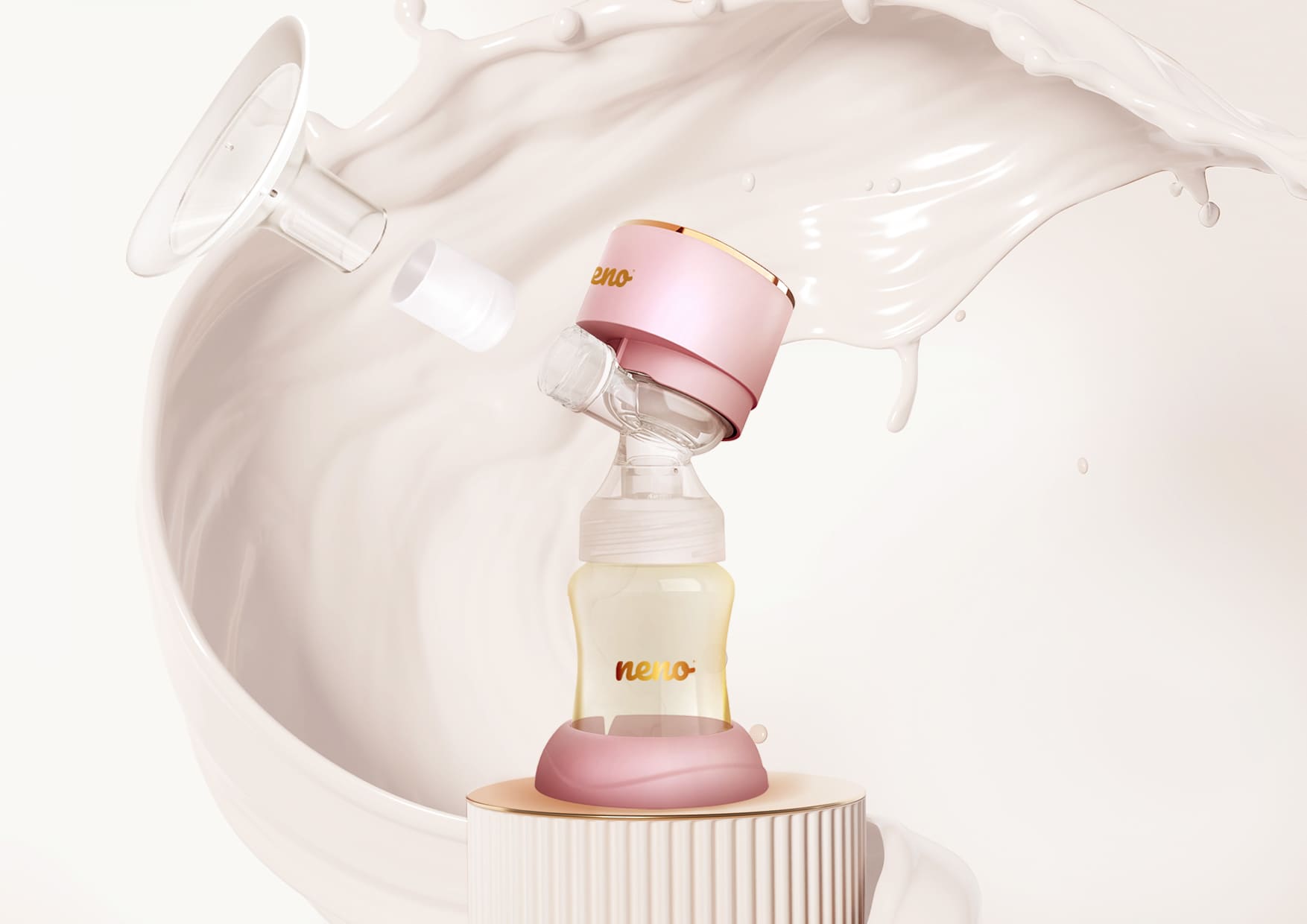 Neno Lejek z tworzywa z łącznkiem do laktatorów Neno