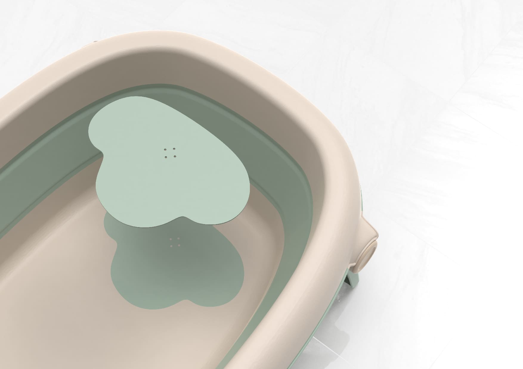 kobieta z dzieckiem leżące na macie piankowej