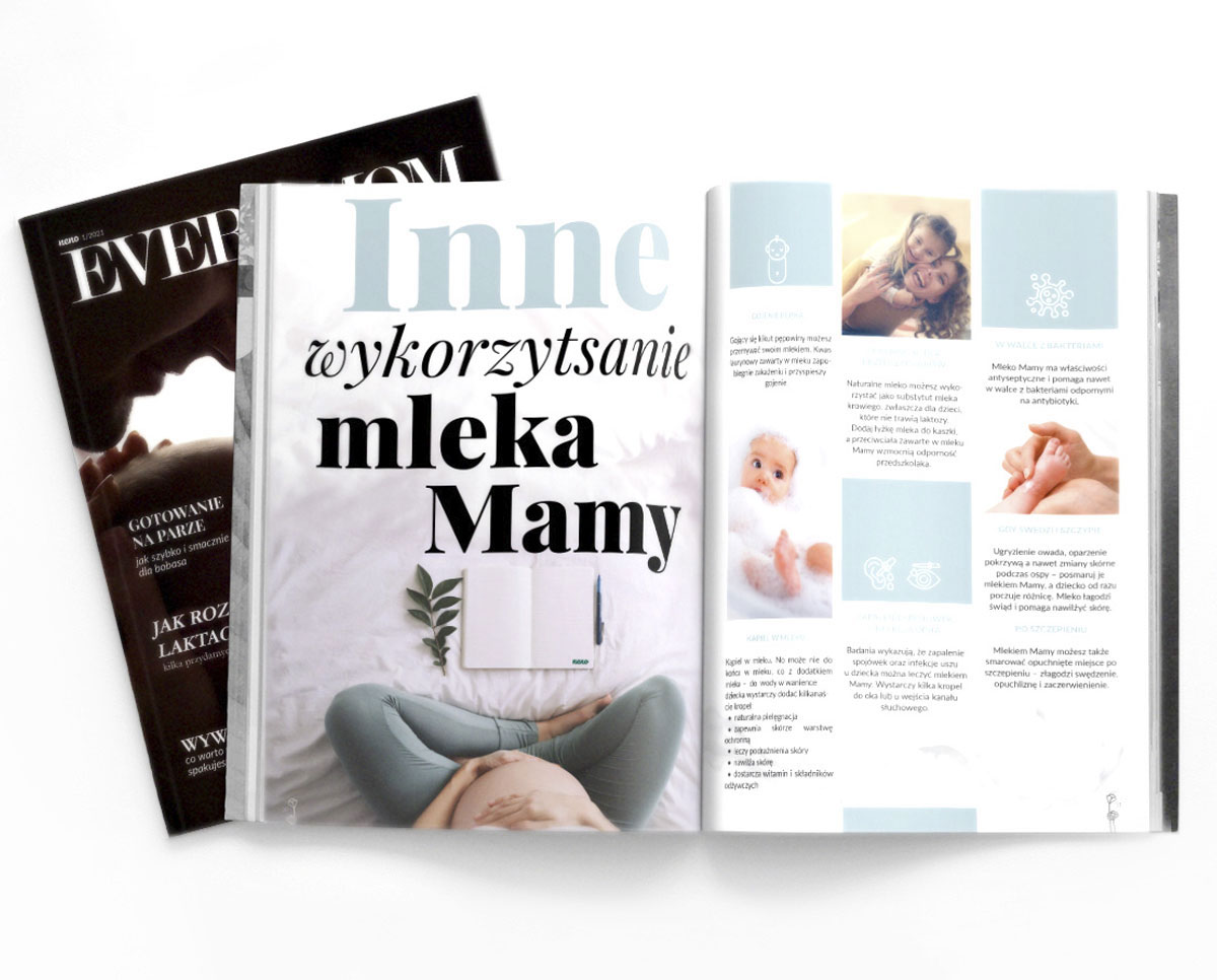 magazyn every mom is a superhero otwarty na inne wykorzystanie mleka mamy
