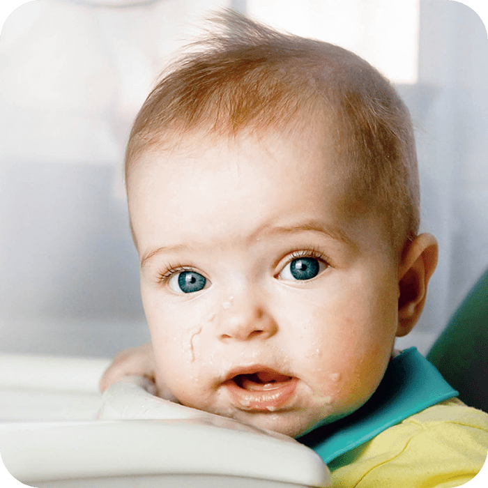 silikonowy śliniaczek