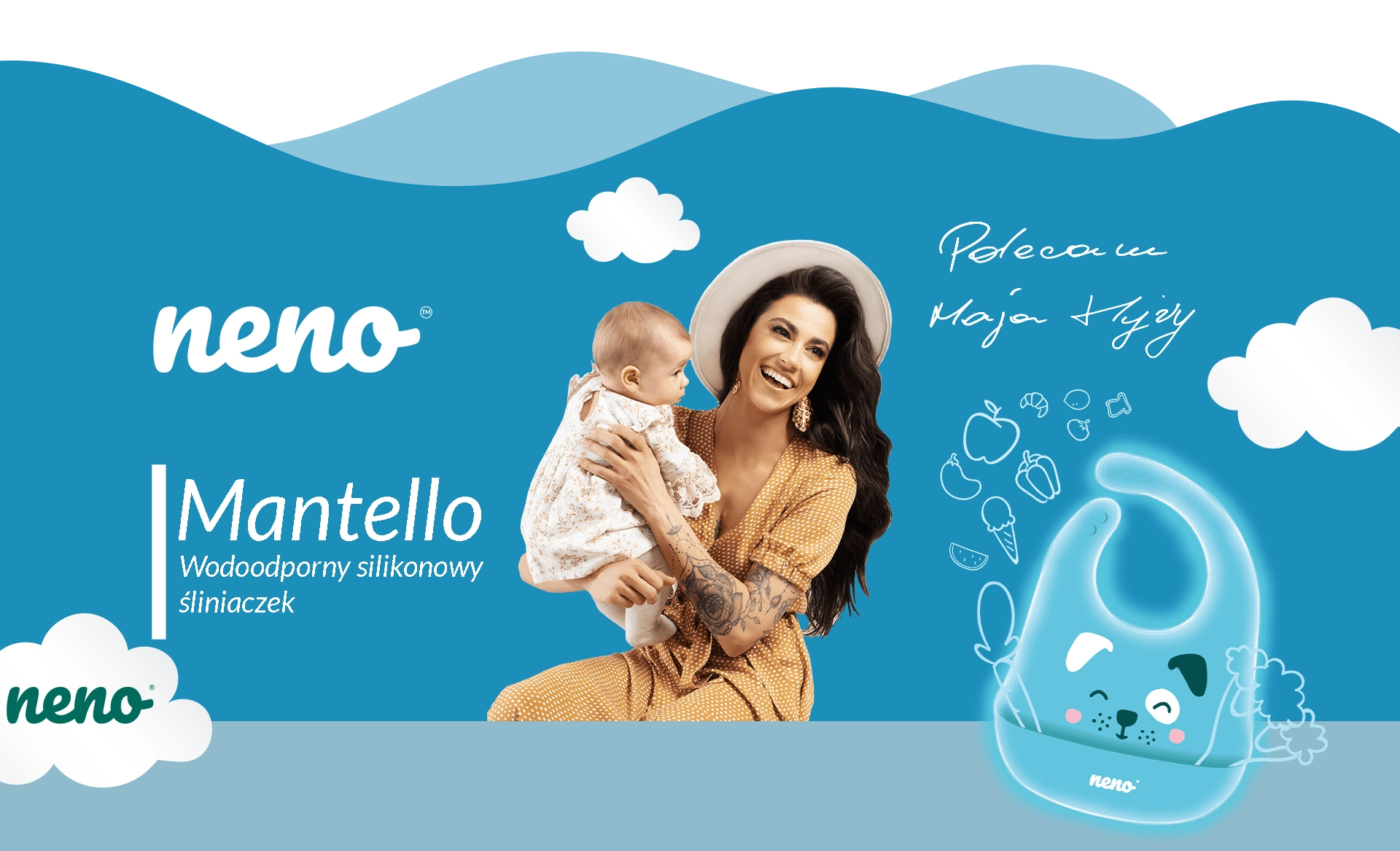 Maja Hyży trzyma Neno Mnatello