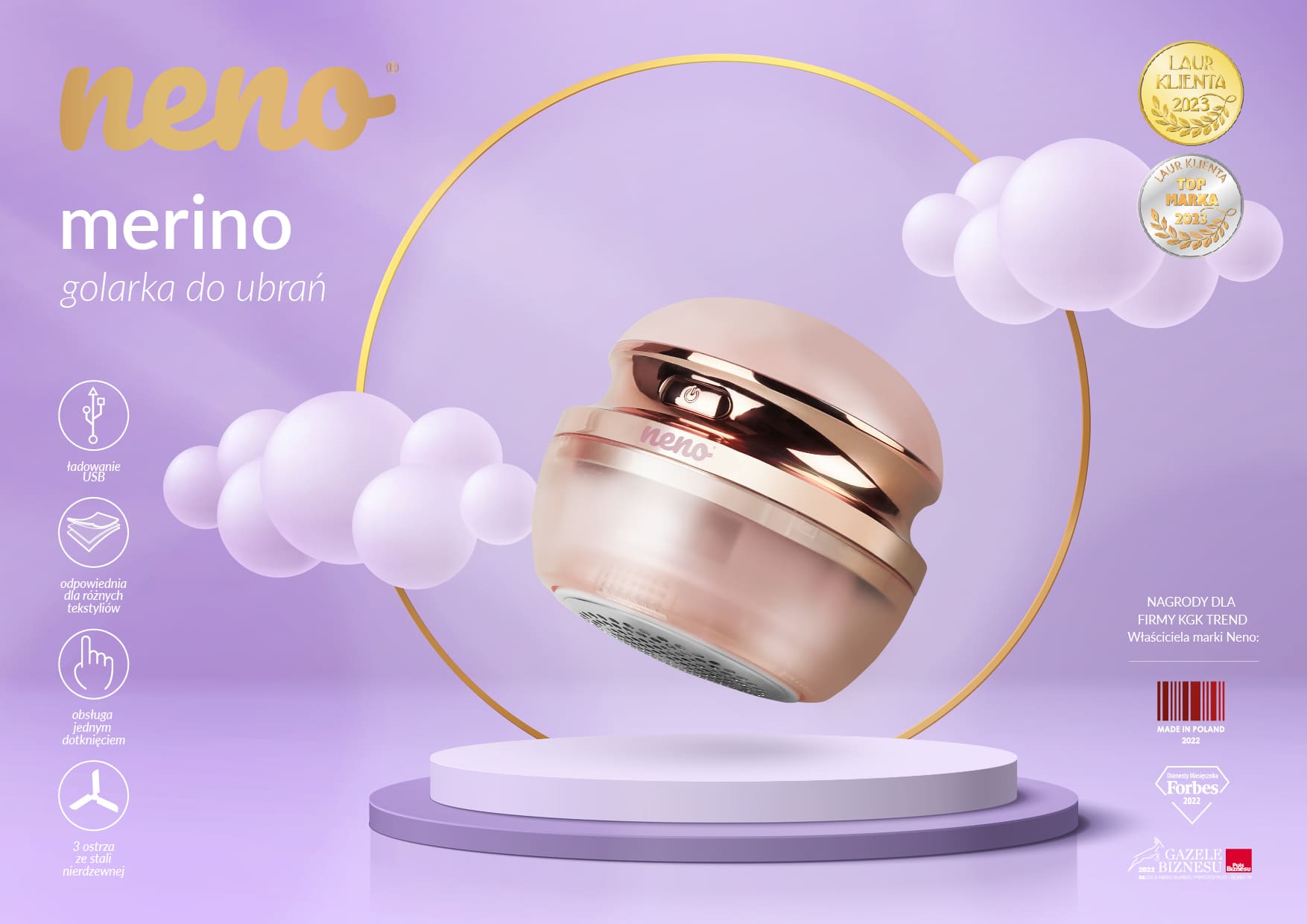 golarka do ubrań Neno