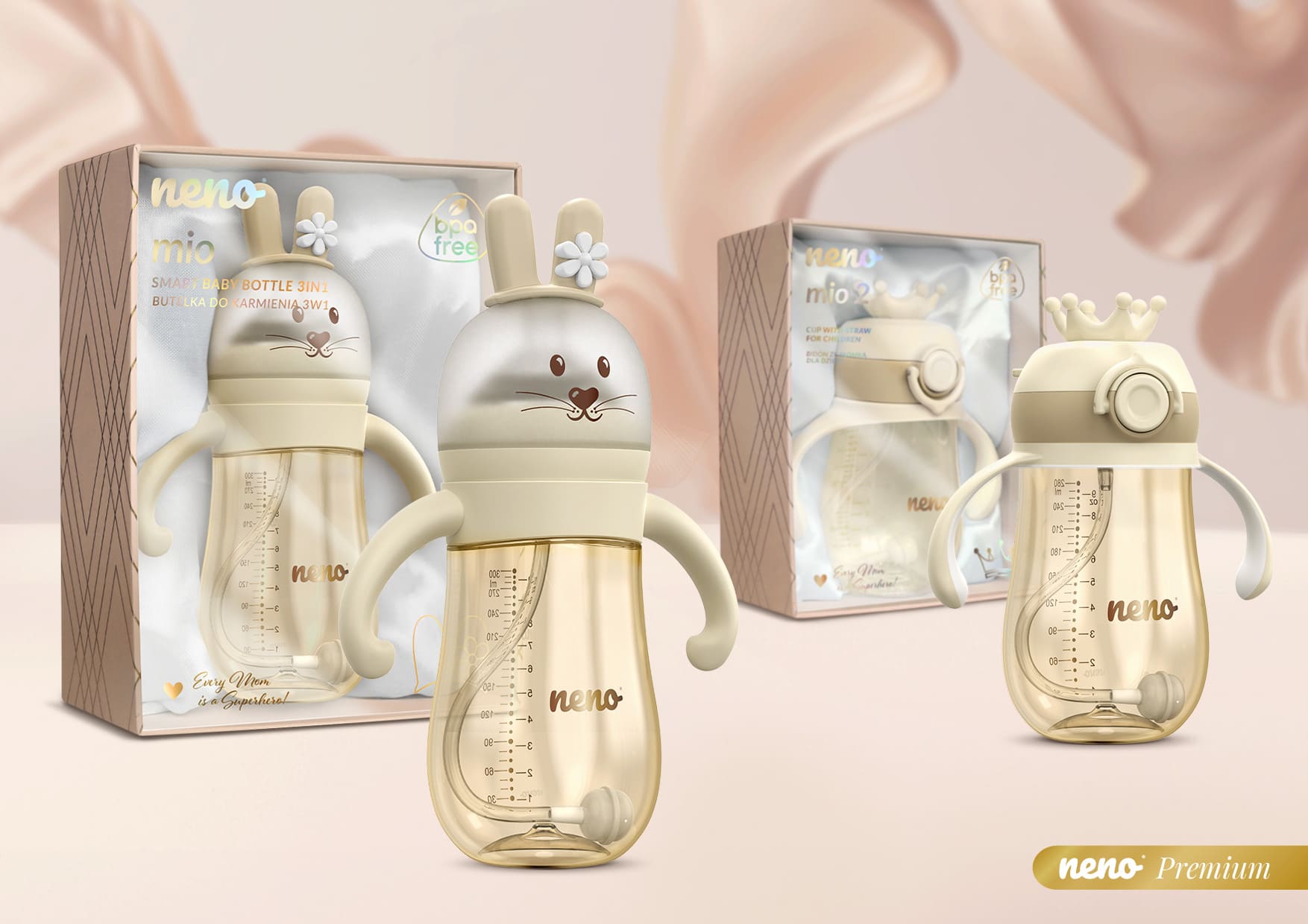 kolekcja neno Mio butelka i bidon