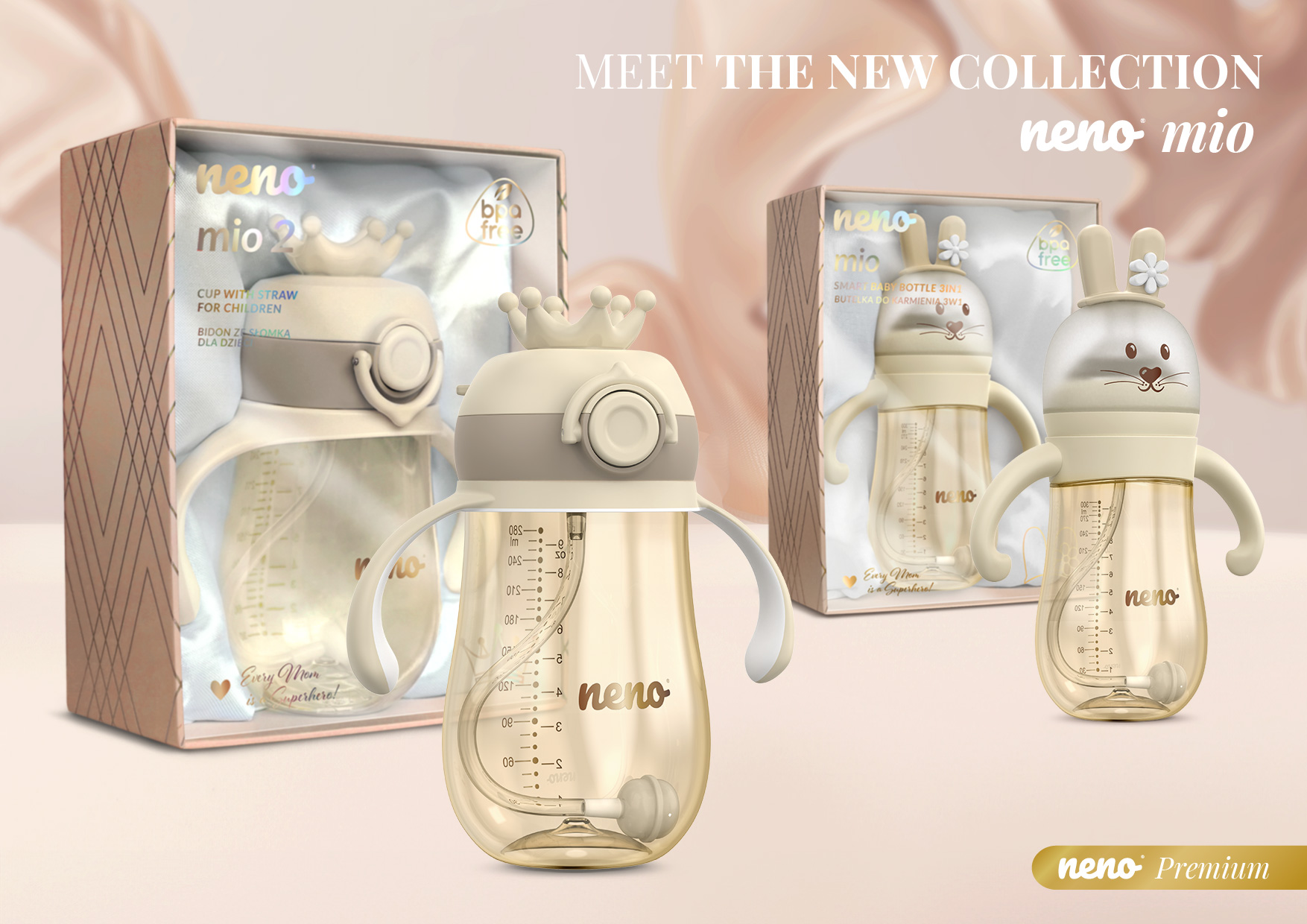 neno Mio2 collection - water bottle