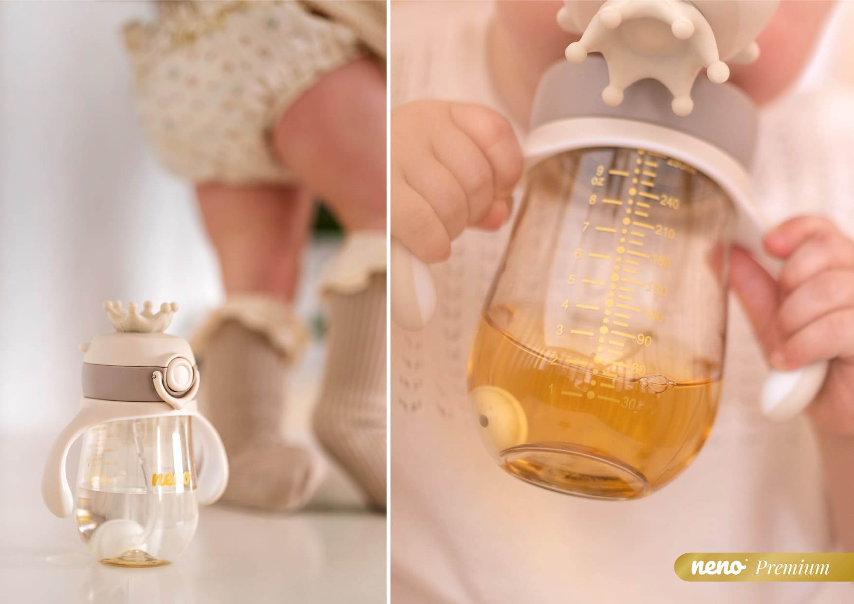 dziecko raczkujące ma podłodze i w tle Neno Mio2