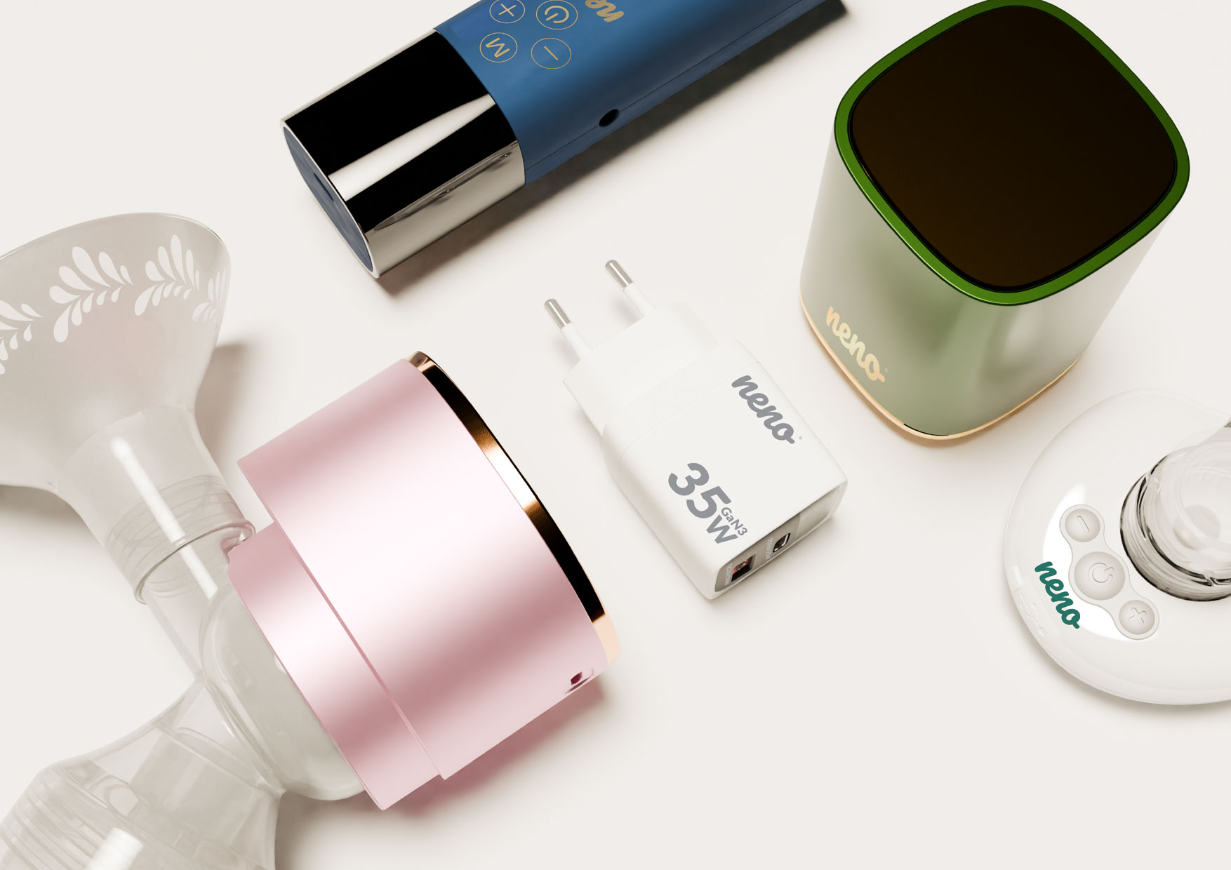 laktatory Neno i ładowarka Nc1