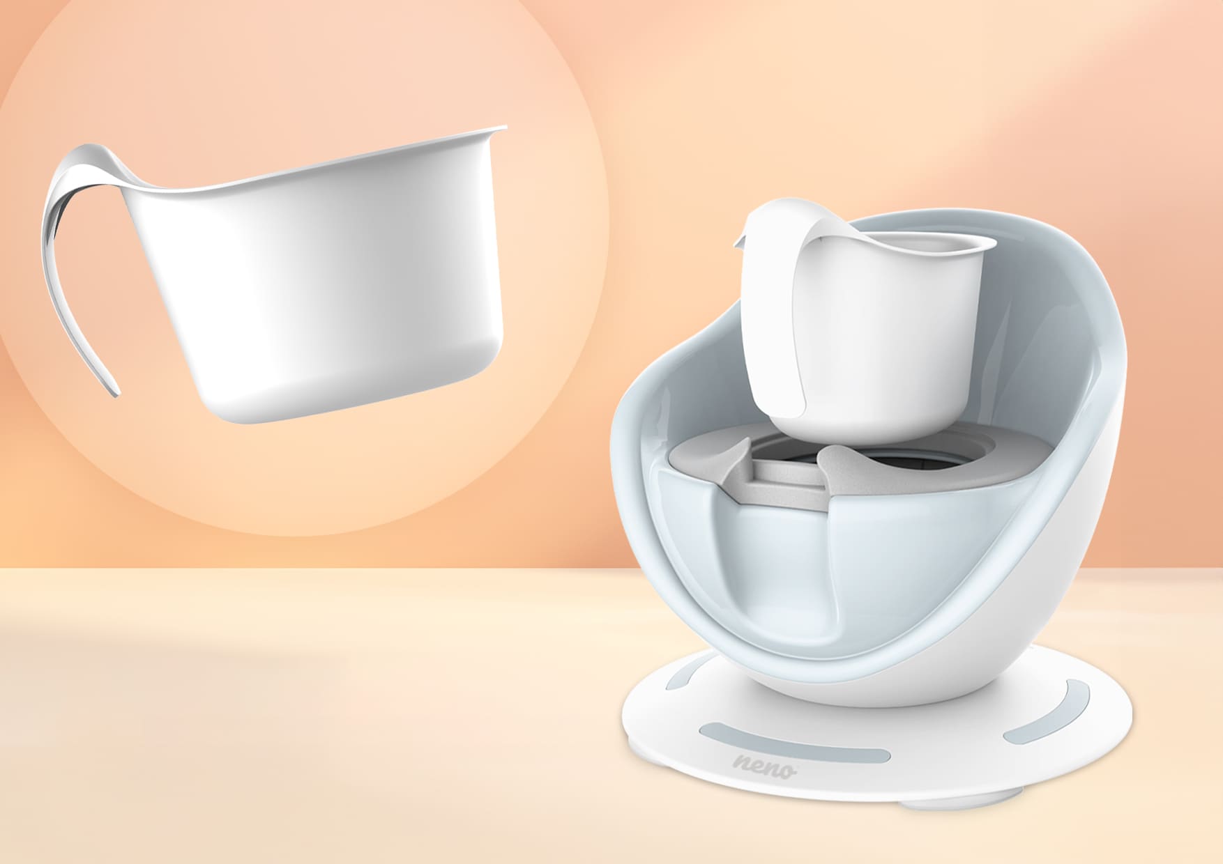 removable Neno Pipi potty insert