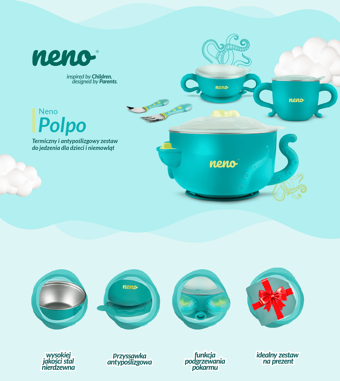 karmienie za pomocą polpo