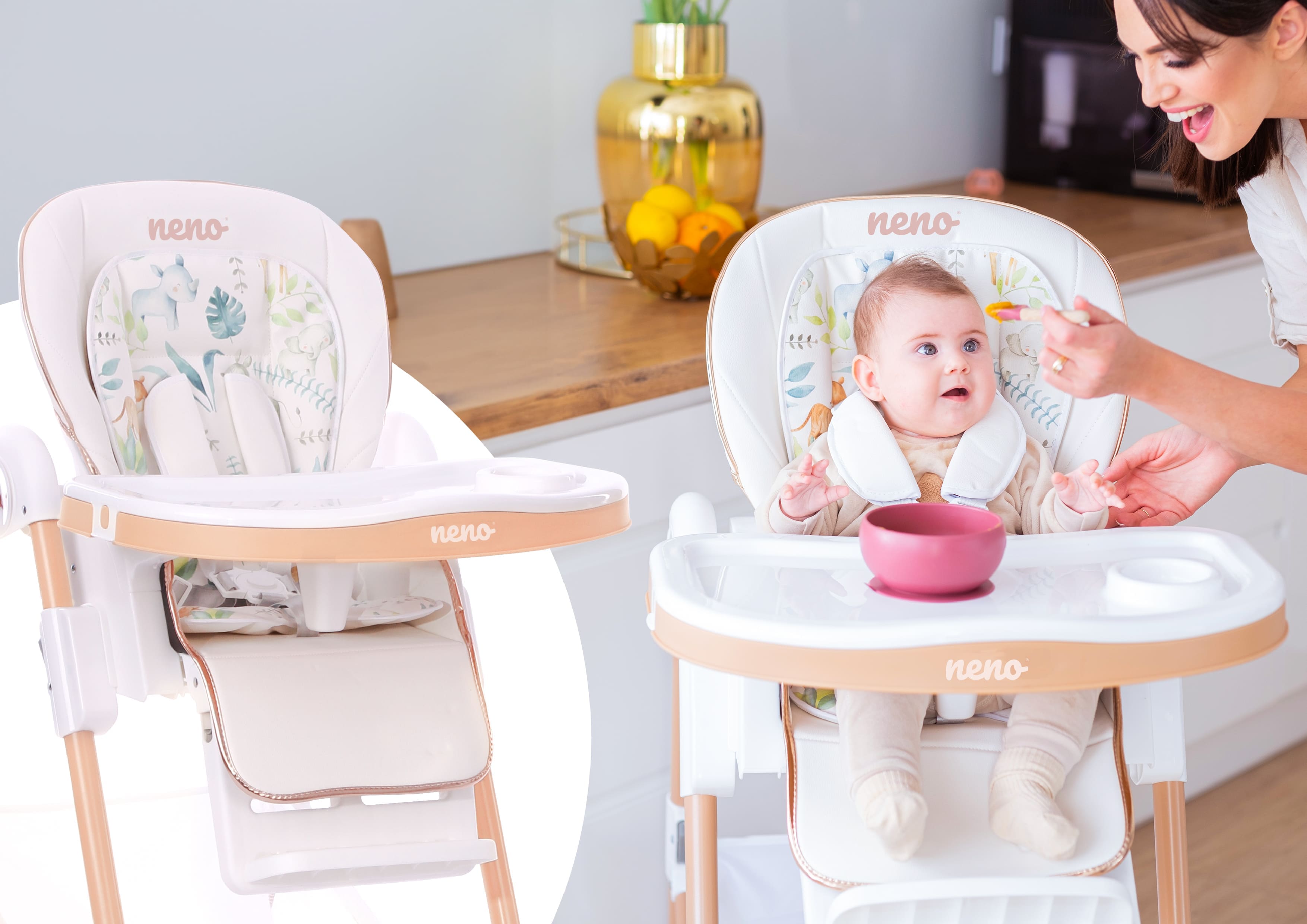 białe krzesełko Neno Sedi White