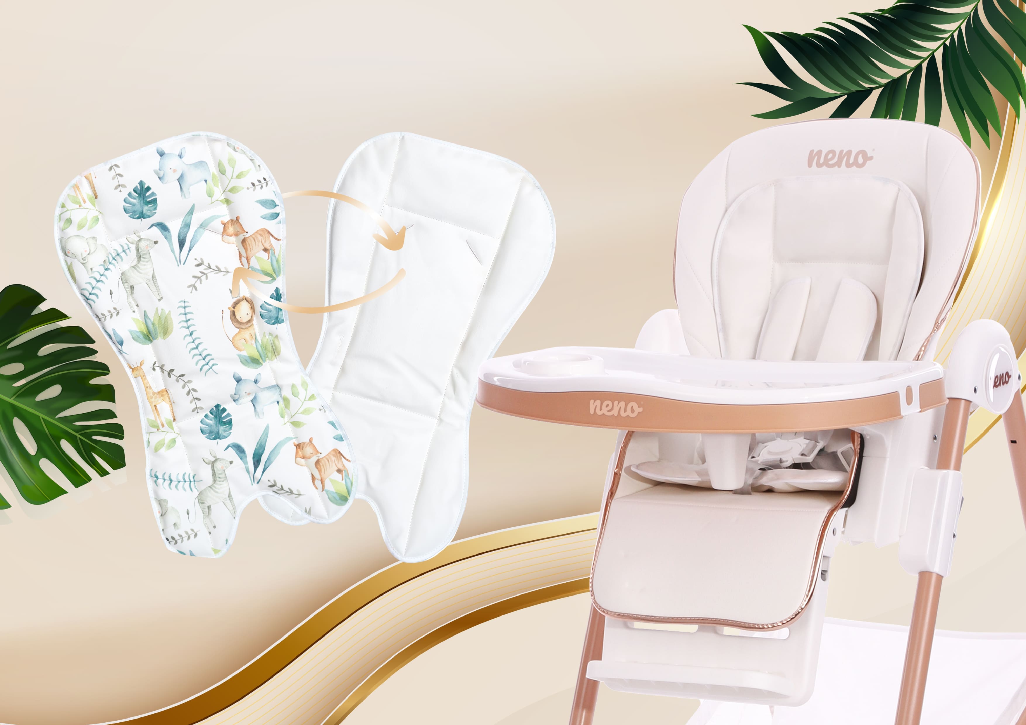 dwustronna wkładka krzesełka Neno Sedi