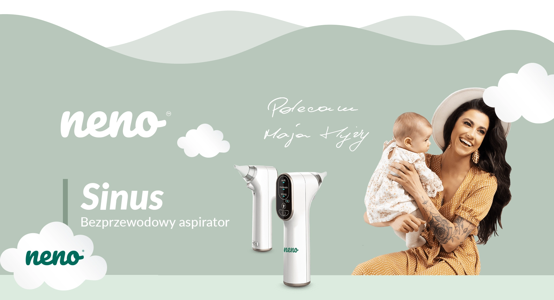 Maja Hyży trzyma Neno Sinusa