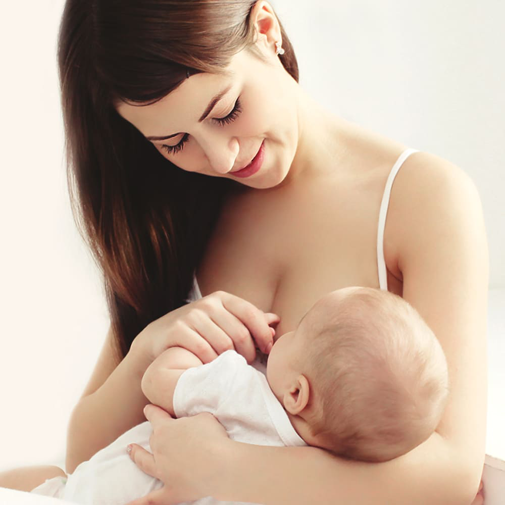 Kobieta karmiąca piersią