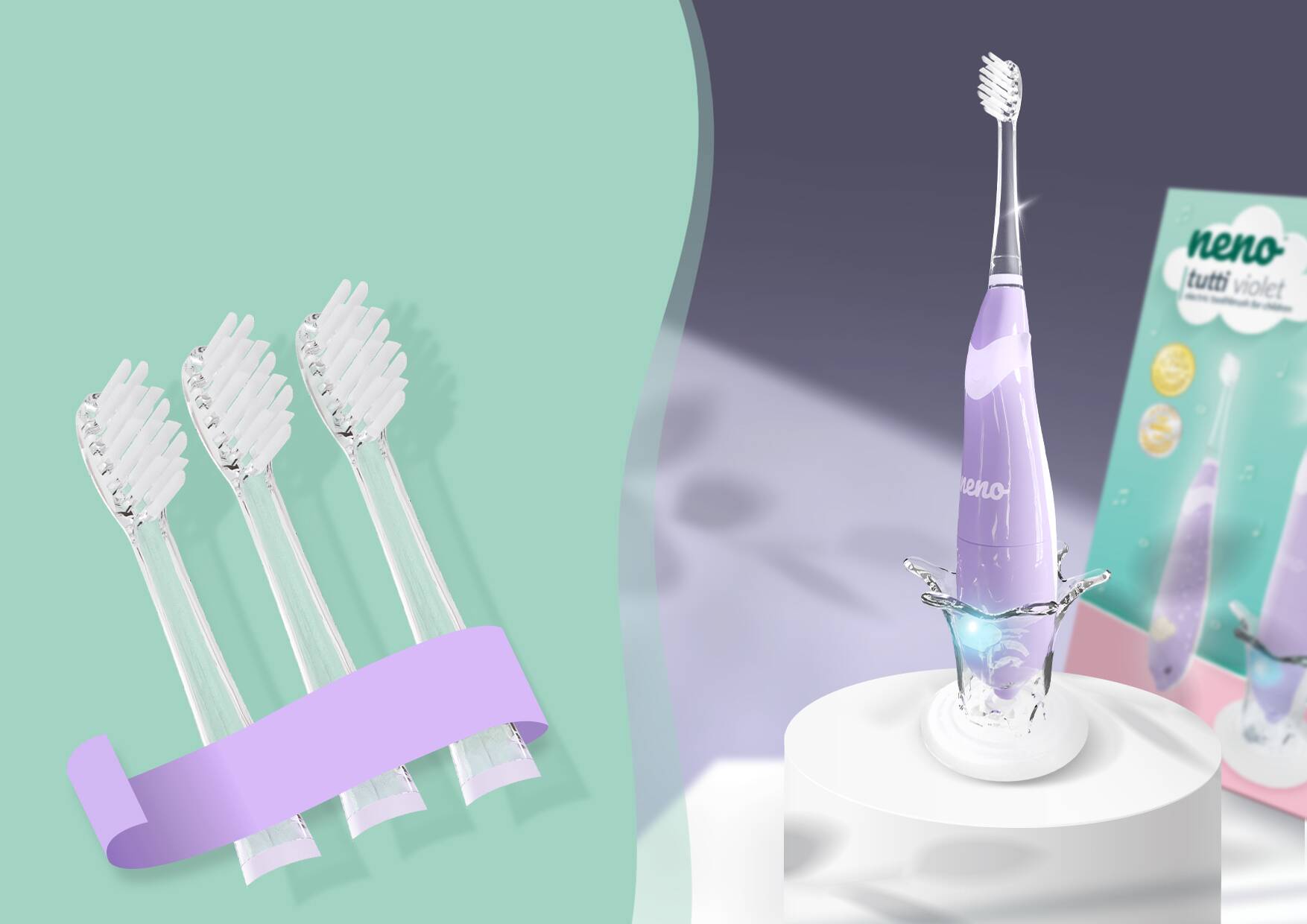 3 końcówki do Neno Tutti