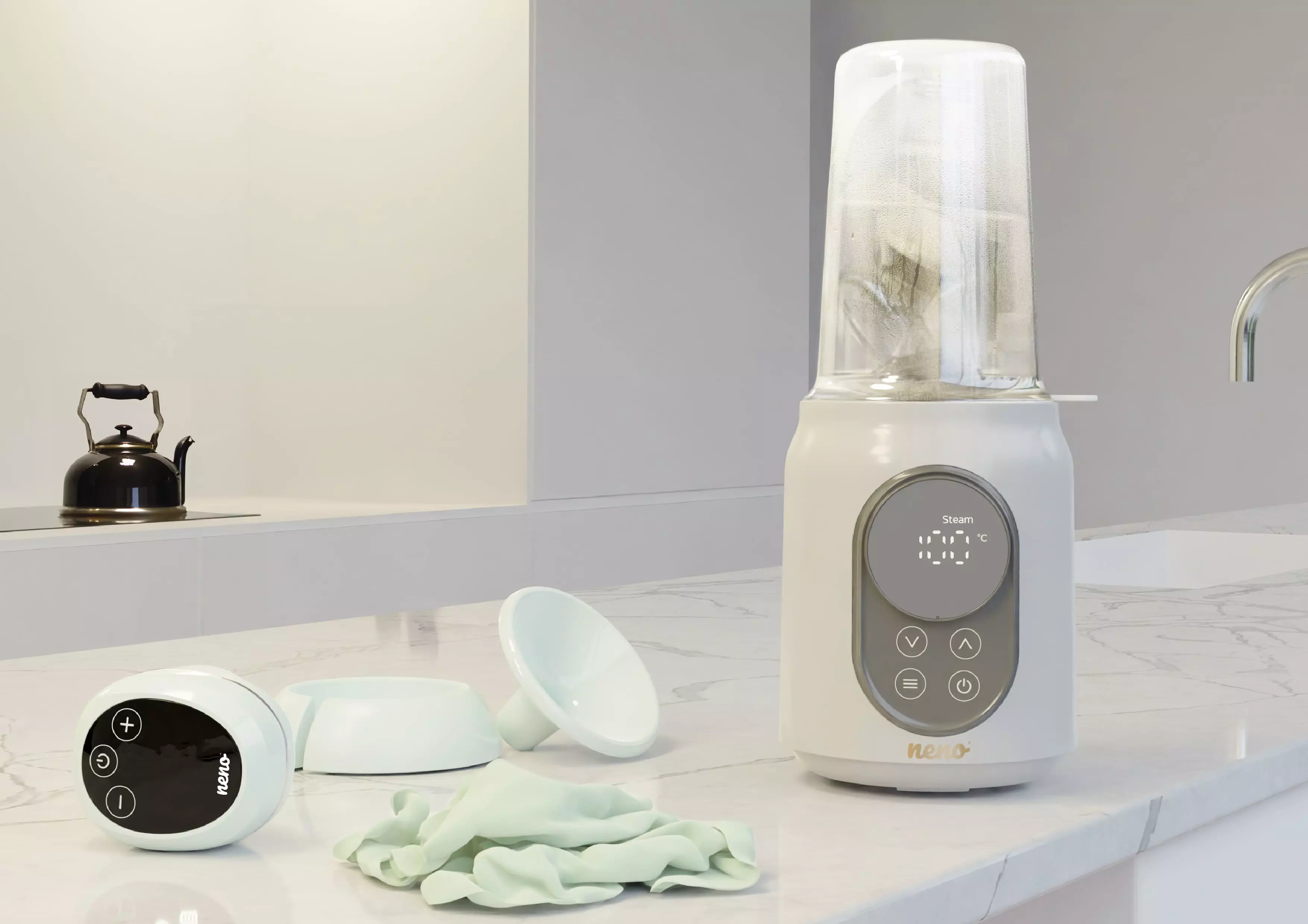 Neno Luna - podgrzewacz, sterylizator, rozmrażacz Neno Luna 6w1