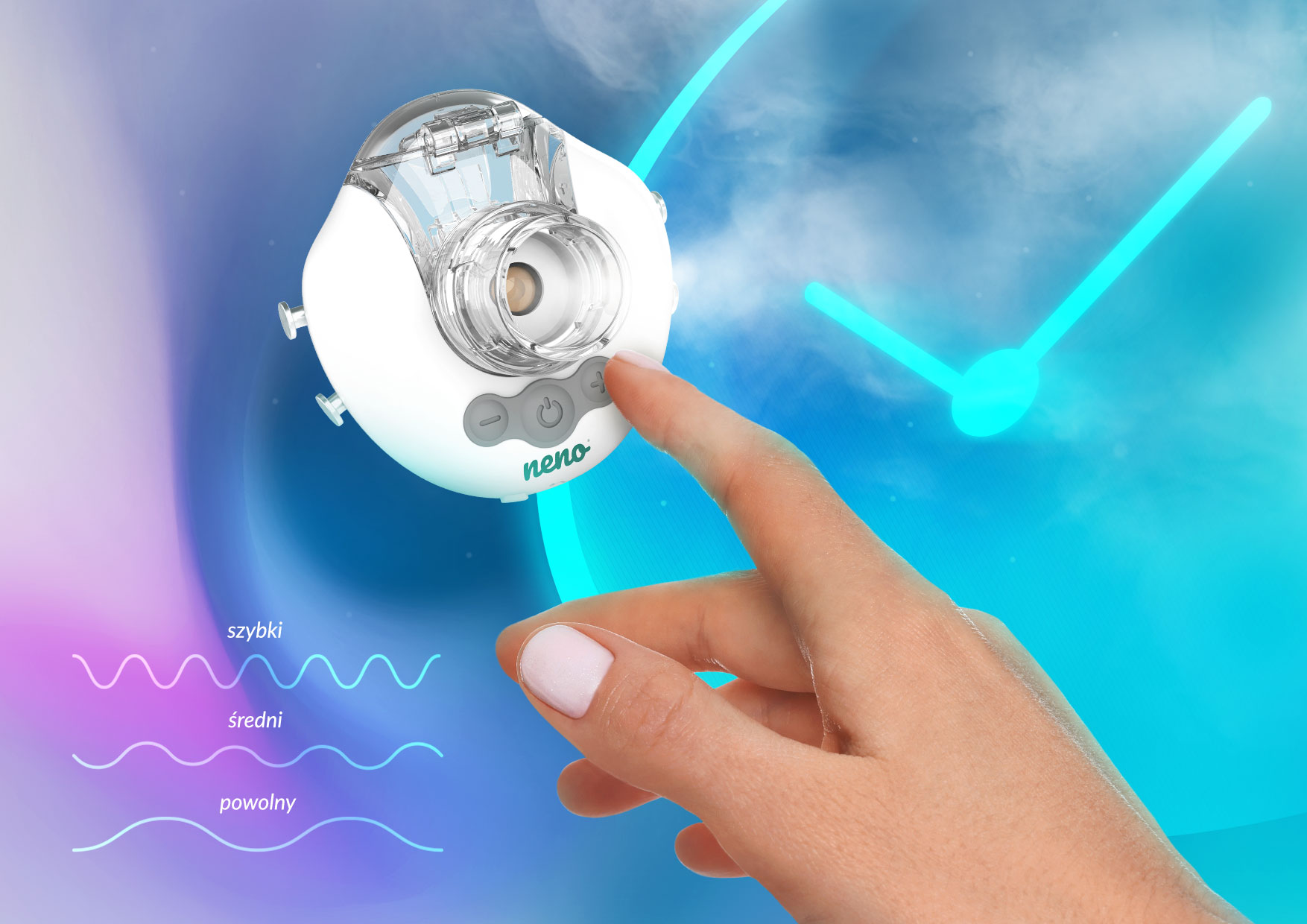 Przenośny nebulizator siateczkowy Neno Vapore