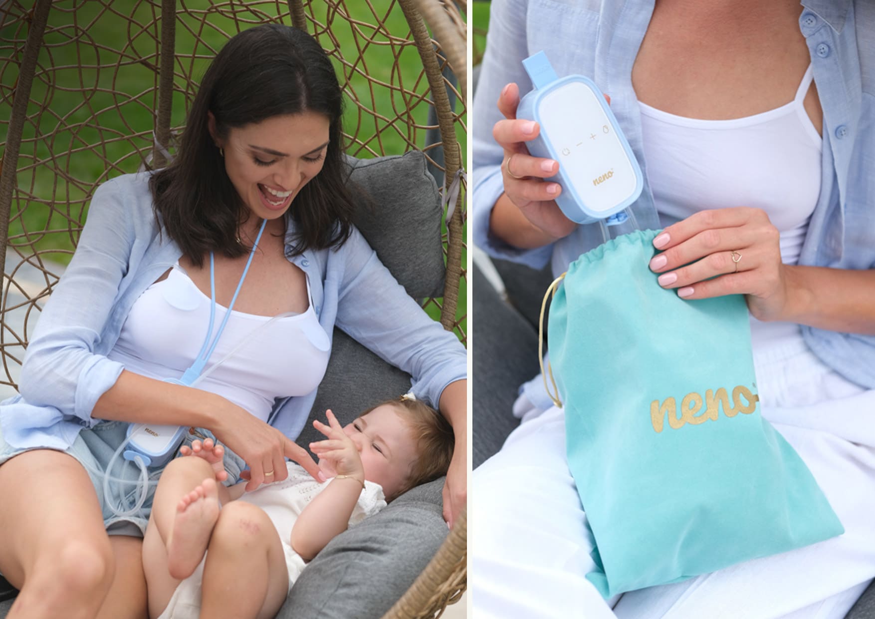 Neno Velo - Trójfazowy, bezprzewodowy laktator elektroniczny