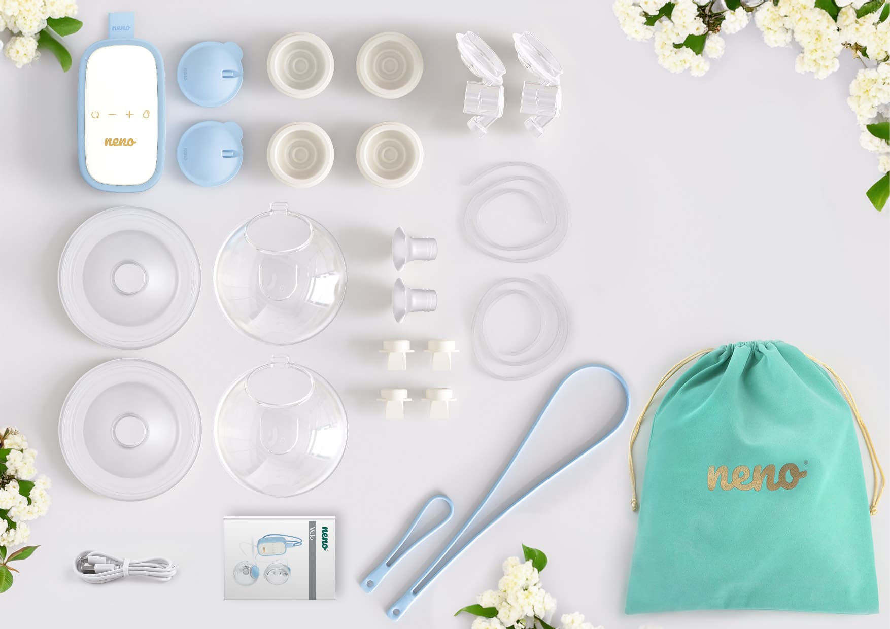 Neno Velo - Trójfazowy, bezprzewodowy laktator elektroniczny