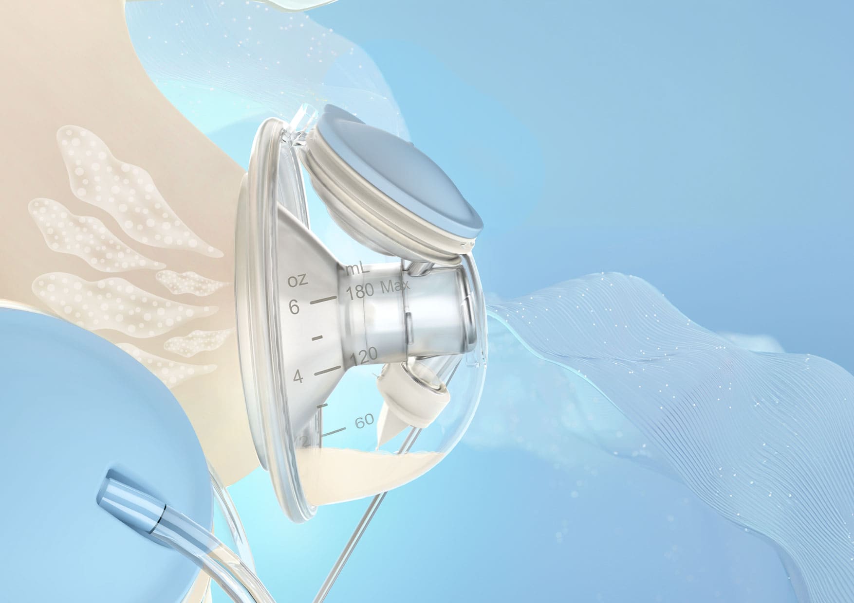 Neno Velo - Trójfazowy, bezprzewodowy laktator elektroniczny