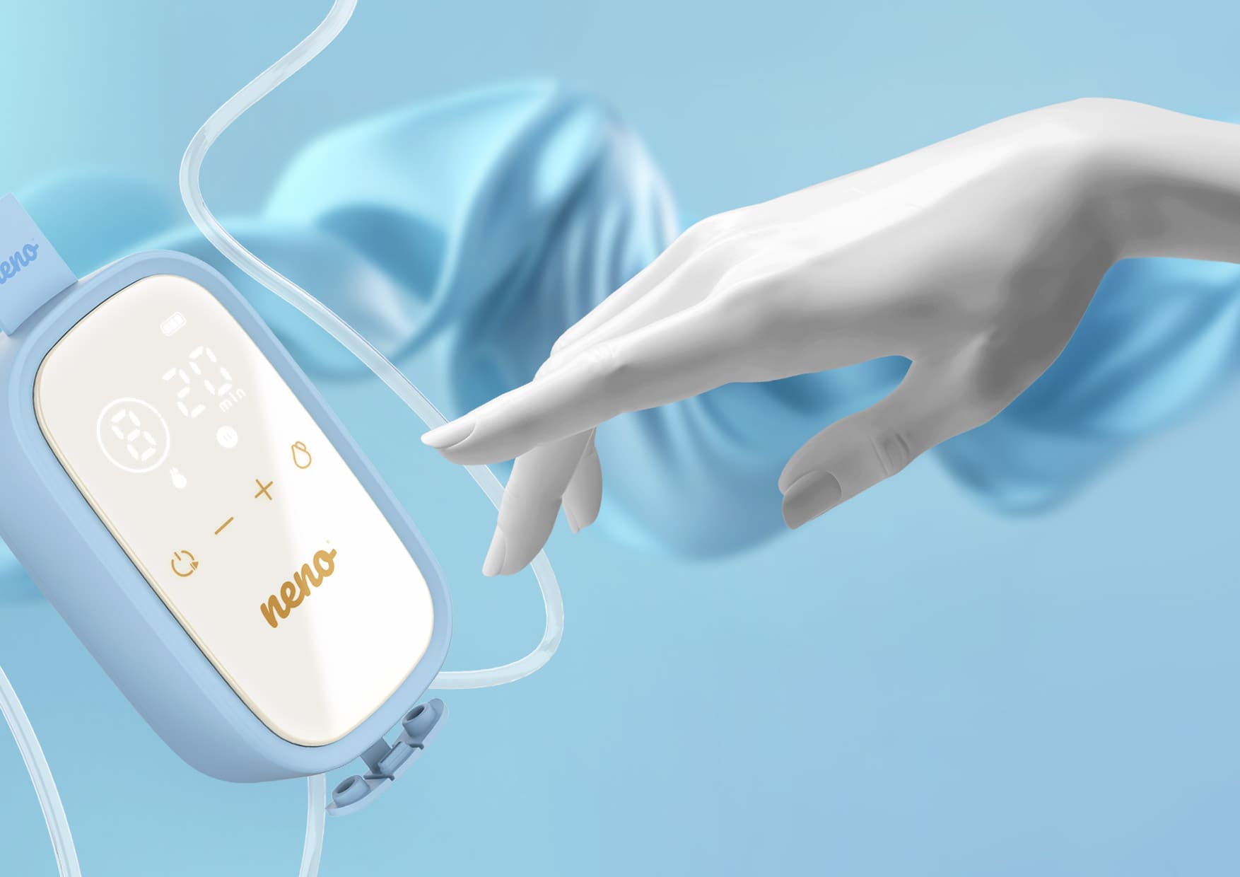 Neno Velo - Trójfazowy, bezprzewodowy laktator elektroniczny