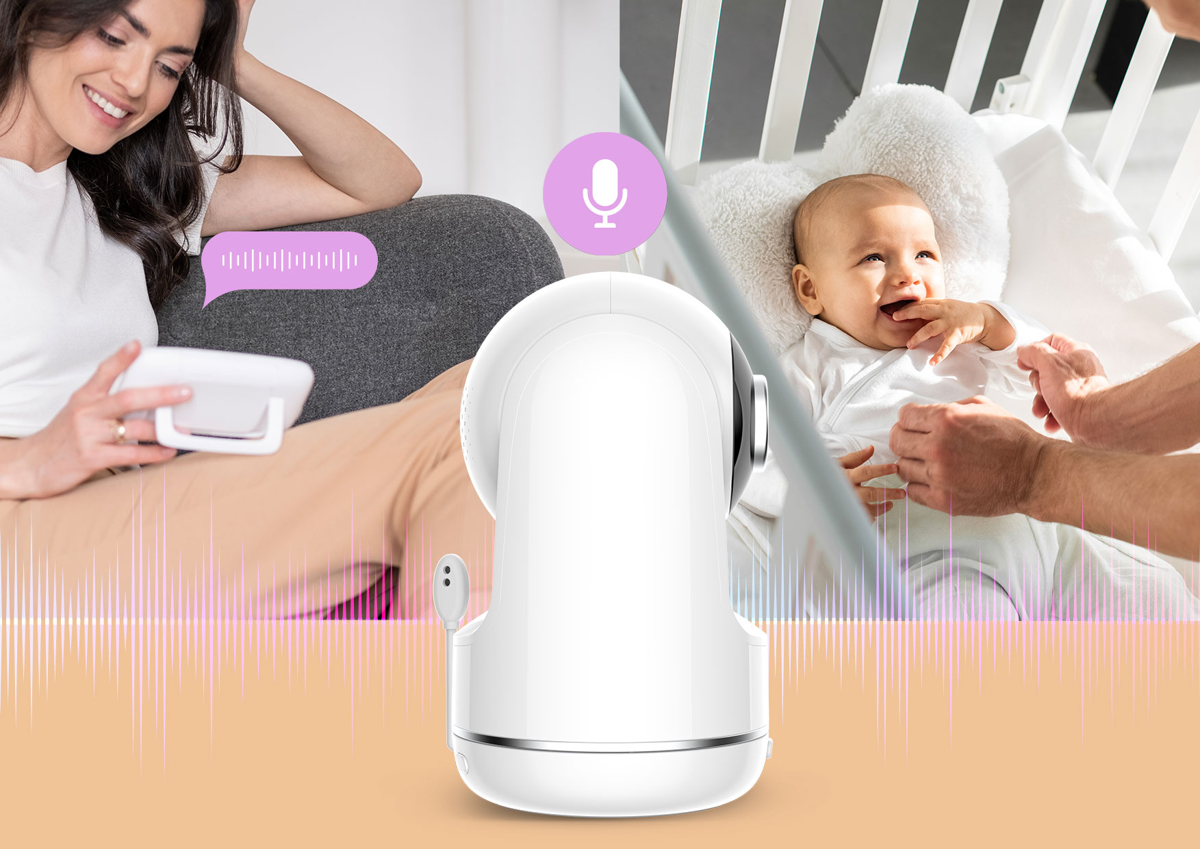 Neno Vista - Bezprzewodowa, obrotowa wideo-niania