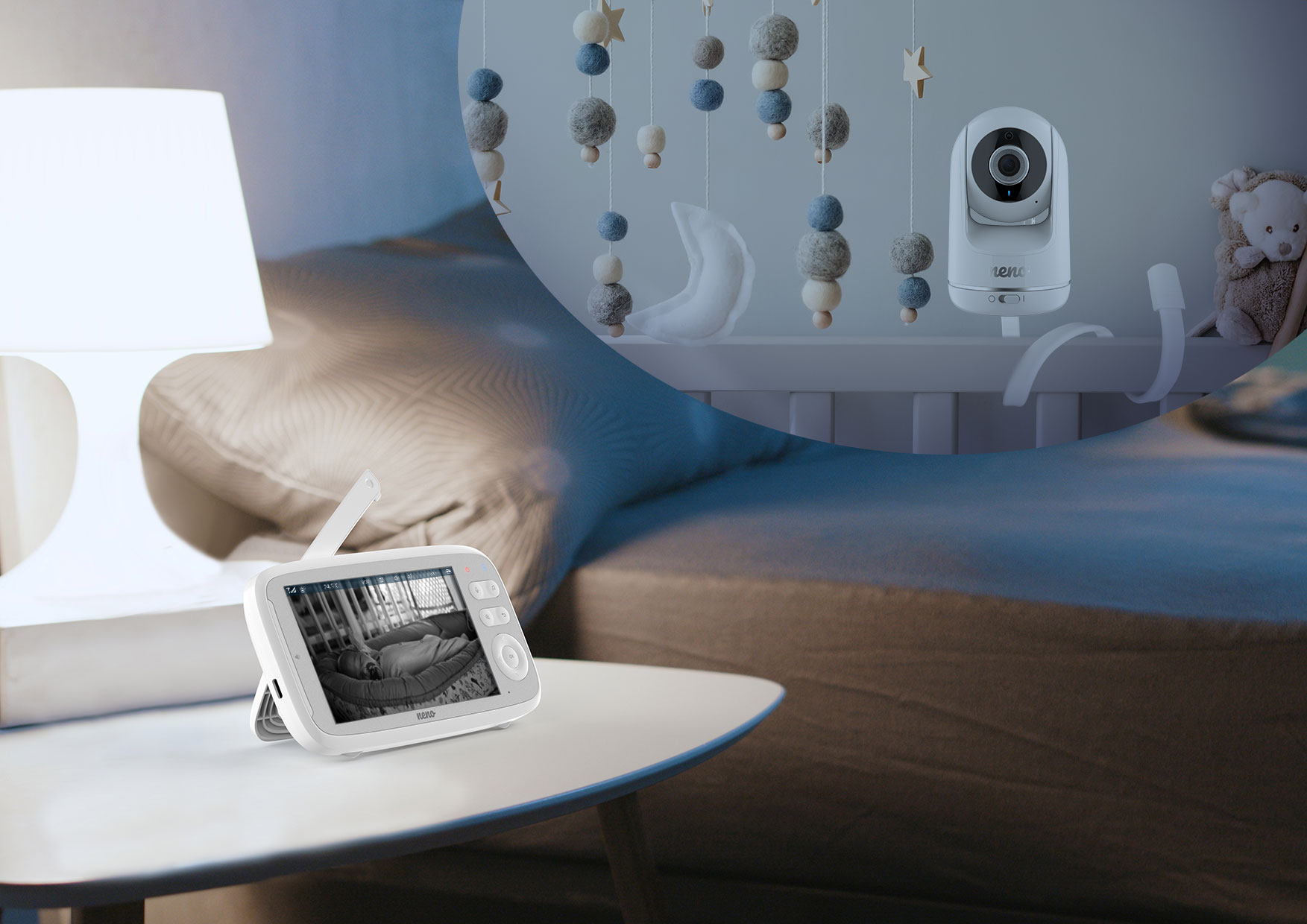 Neno Vista - Bezprzewodowa, obrotowa wideo-niania