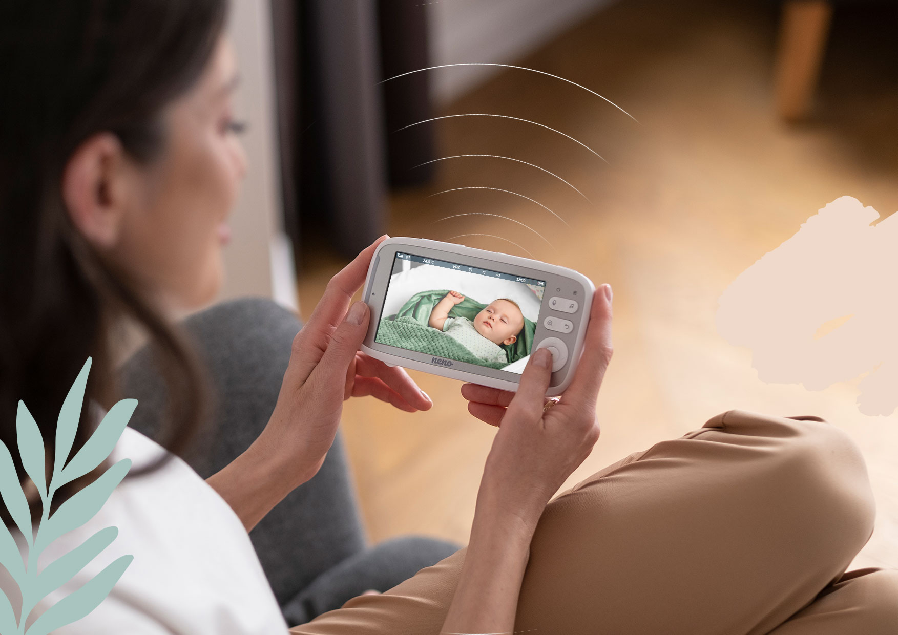 Neno Vista - Bezprzewodowa, obrotowa wideo-niania